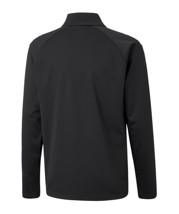 PUMA teamLIGA HalfZip Sweatshirt Schwarz Gelb F45 - schwarz