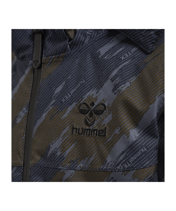 Hummel Logan Tex Jacke Kids Grün F6086 - gruen