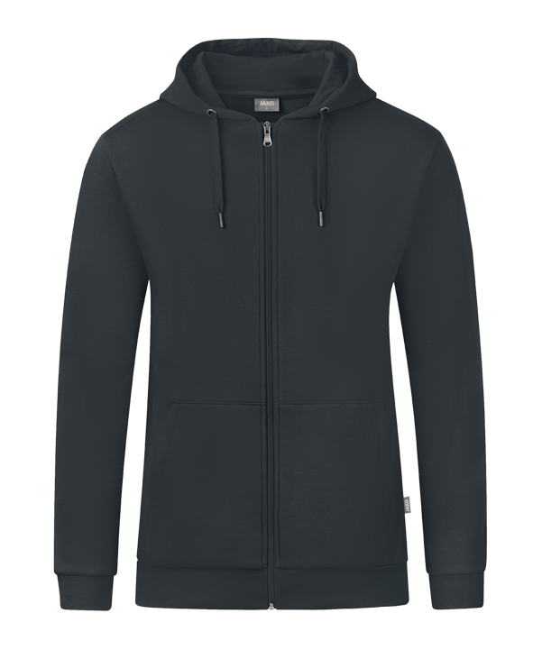 JAKO Organic Kapuzenjacke Grau F830 - grau