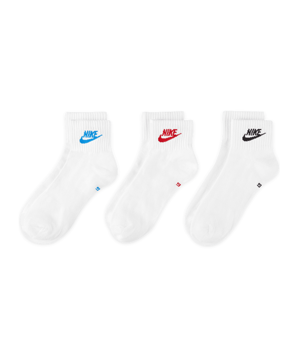 Nike Every Essential Socken 3er Pack Weiss F911 - weiss