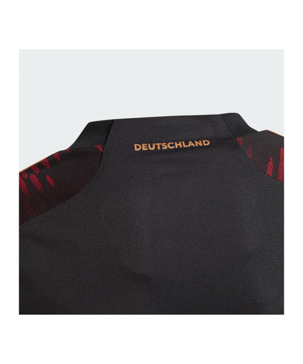 adidas DFB Deutschland Trikot Away WM 2022 Kids Schwarz - schwarz