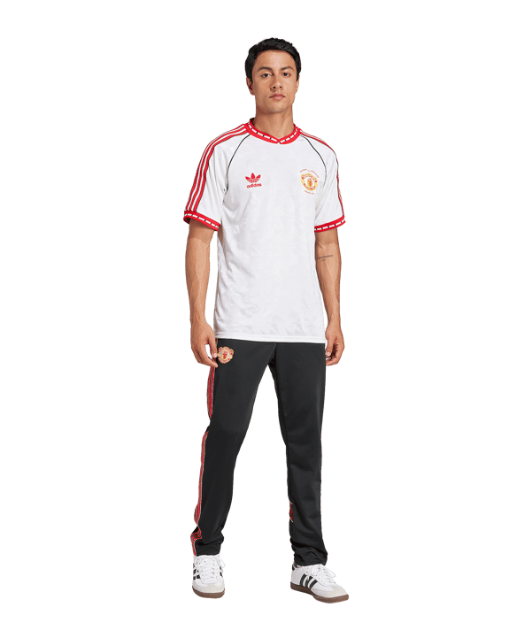 adidas Manchester United 1991 Trikot Away Weiss - weiss