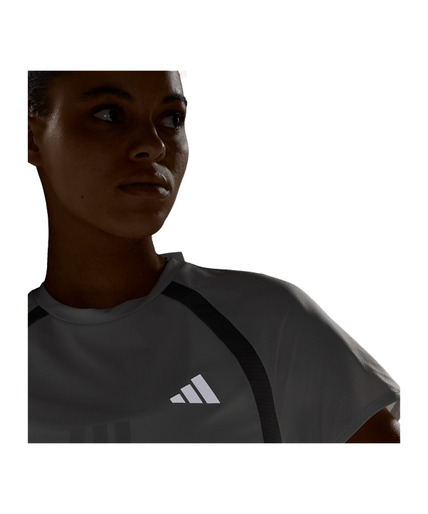 adidas Archive Running T-Shirt Damen Grau - grau