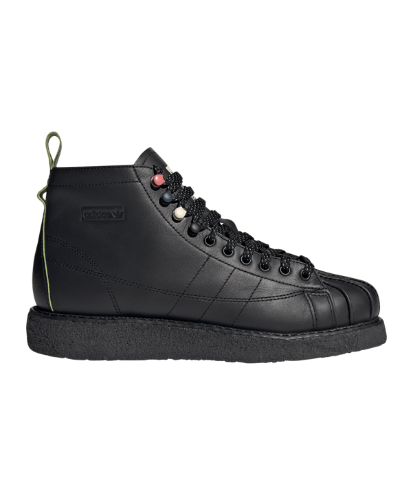 adidas Originals Superstar Boot Luxe Damen Schwarz - schwarz