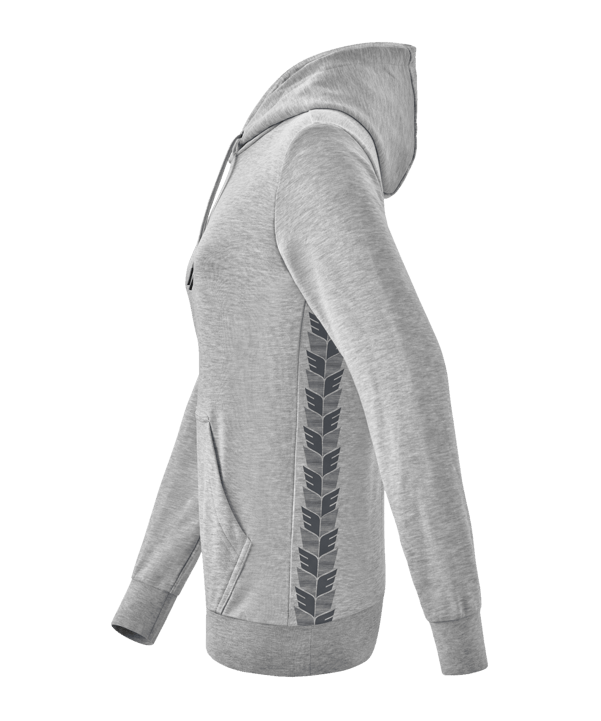 Erima Team Essential Hoody Damen Hellgrau - grau