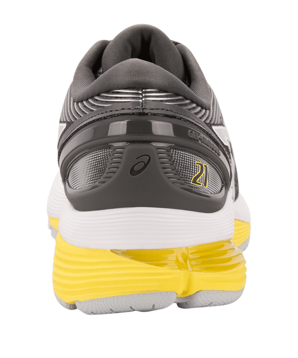 Asics Gel-Nimbus 21 Running Damen Grau Gelb F021 - grau