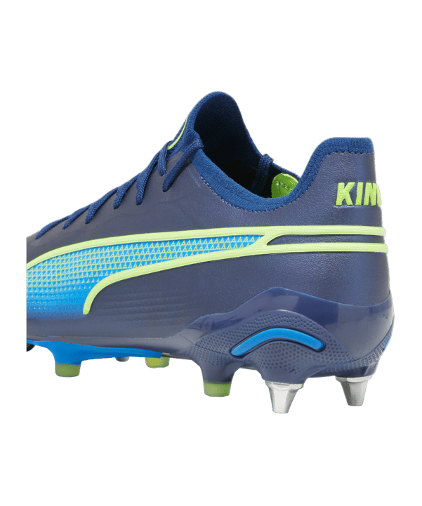 PUMA KING Ultimate MxSG Gear Up Blau Grün F02 - blau