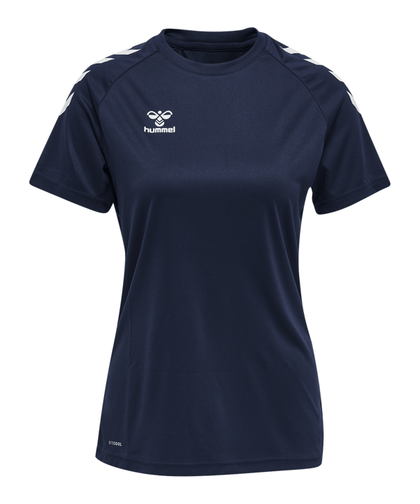 Hummel hmlCORE XK Poly T-Shirt Damen Blau F7026 - blau