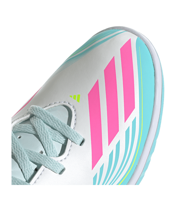adidas F50 Club IN Messi Aurora Radiante Kids Weiß - weiss