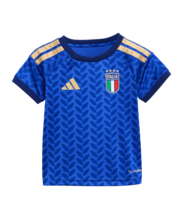 adidas Italien Babykit Trikot Set Home WM 2026 Kids Blau - blau
