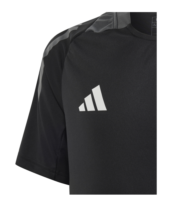 adidas Tiro 24 Competition Training Trikot Kids Schwarz - schwarz