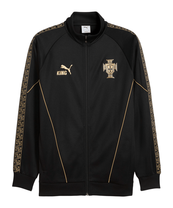 PUMA Portugal FPF SE KING Anthem Jacke Schwarz F19 - schwarz