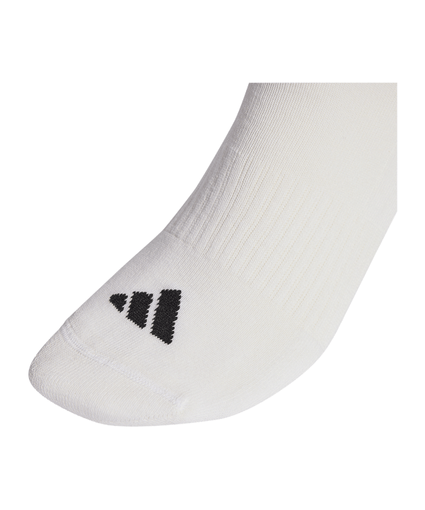 adidas Crew 3er Pack Socken Weiß - weiss