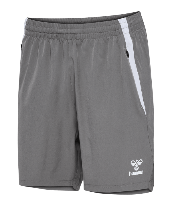 Hummel Lead 2.0 Woven Short Damen Grau F2350 - grau