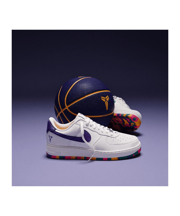 Nike Kobe Air Force 1 Low Weiß