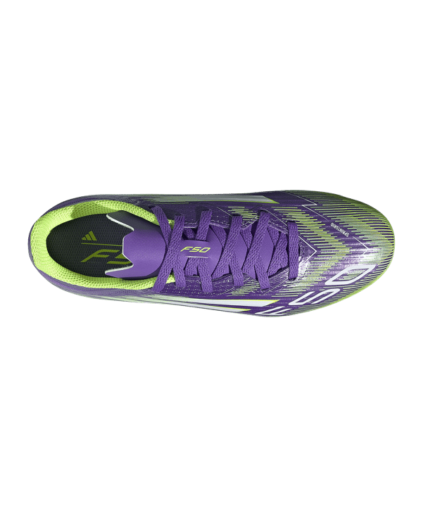 adidas F50 League FG/MG Radiant Blaze Kids Lila - lila
