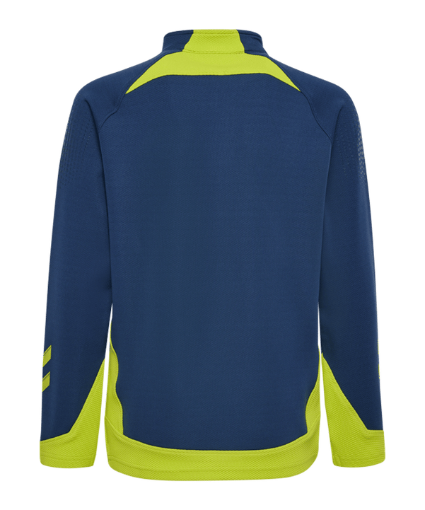 Hummel hmlLEAD HalfZip Sweatshirt Kids Blau F7642 - blau