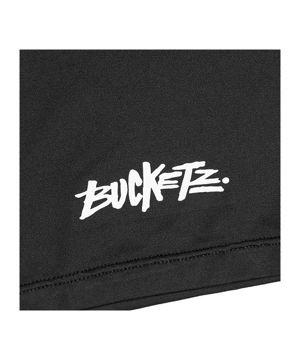 Bucketz 9in Kompression Short Schwarz - schwarz
