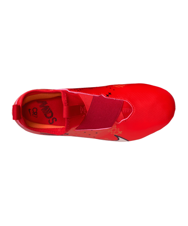 Nike Jr Air Zoom Mercurial Vapor XV Academy FG/MG Dream Speed 7 Kids Rot Weiss Orange F600 - rot