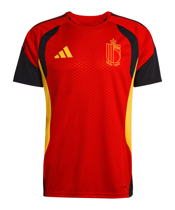 adidas Belgien Tiro Trainingsshirt Rot - rot