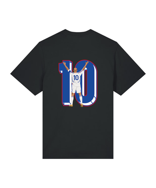 11teamsports Frankrijk "el Maestro" T-shirt Zwart - zwart