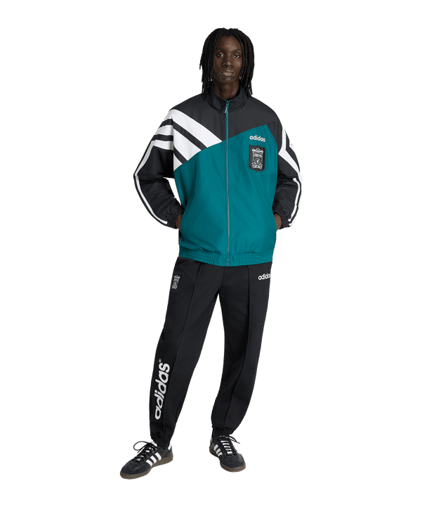 adidas FC Liverpool Track Jacke 95 Grün - gruen