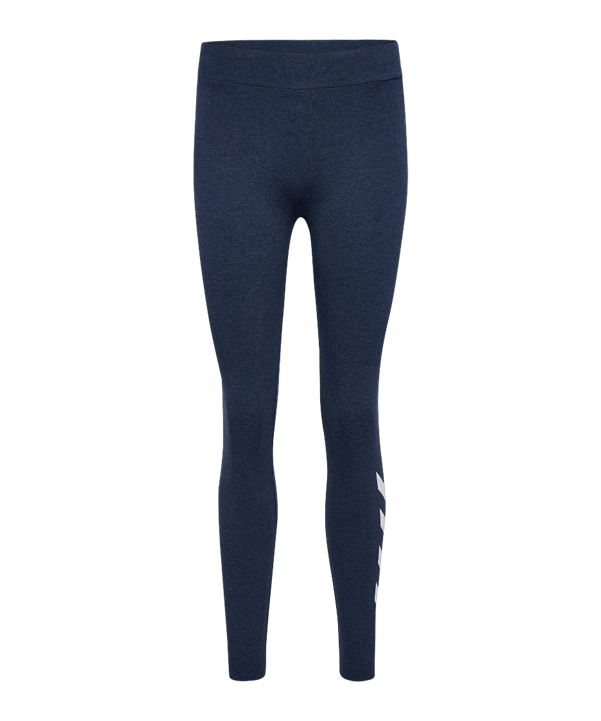 Hummel Pulse Logo MW Tight Damen Blau F8248 - blau