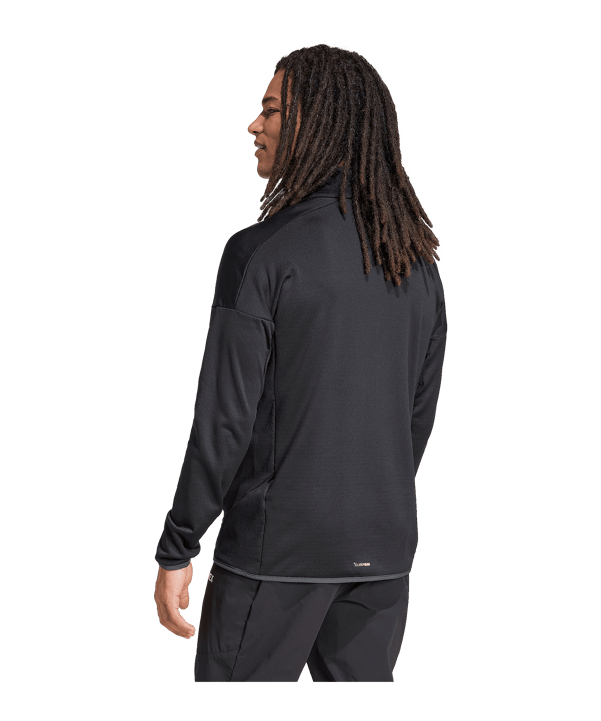adidas Terrex Xperior Climawarm Light Fleece Jacke Schwarz - noir
