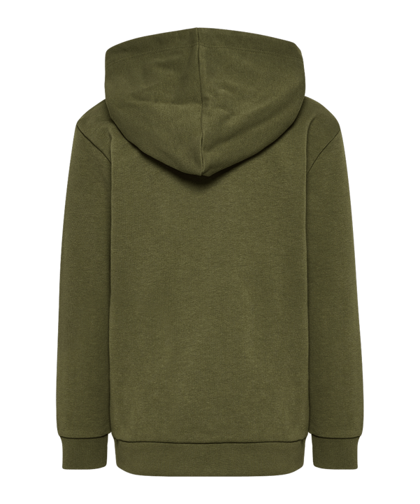 Hummel Base Hoody Kids Grün F6603 - gruen