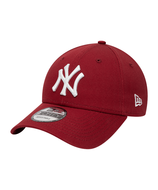 New Era NY Yankees 9Forty Cap Rot Weiss - rot