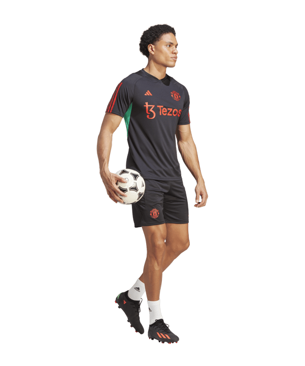 adidas Manchester United Short Schwarz - schwarz