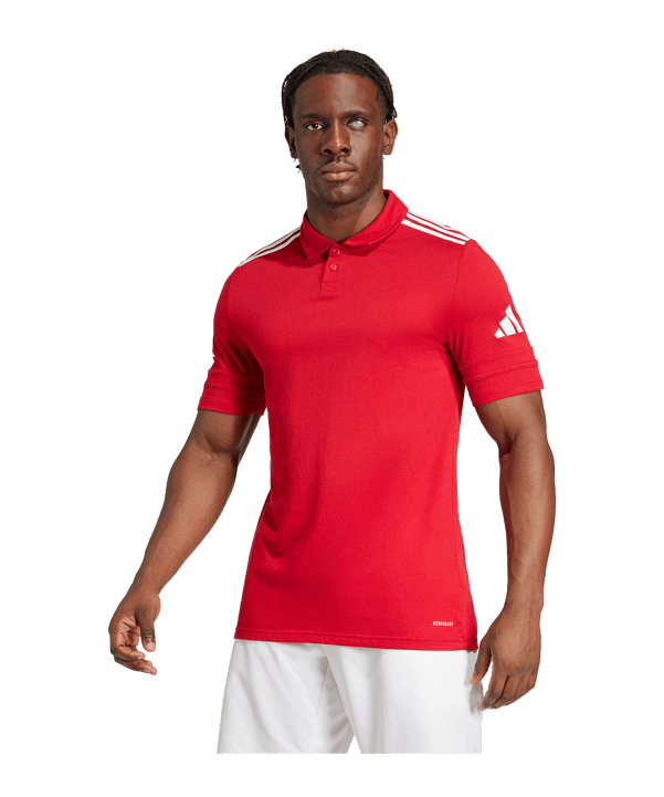 adidas Squadra 25 Polo Rot - rot