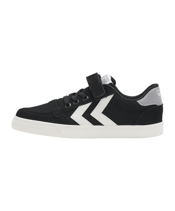 Hummel Slimmer Stadil Low Kids Schwarz F2001 - schwarz