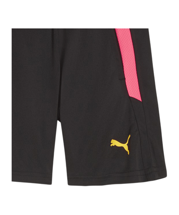 PUMA teamLIGA Short 2 Kids Schwarz Gelb F57 - schwarz