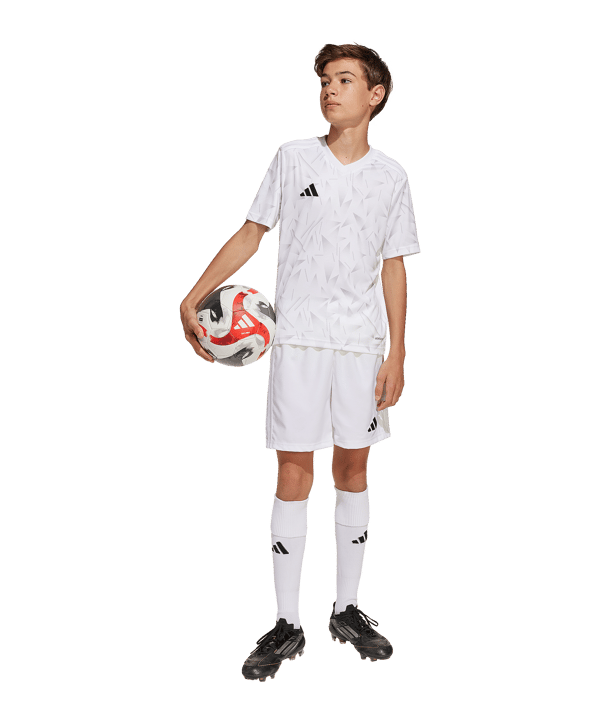 adidas Team Icon 25 Trikot Kids Weiß - weiss