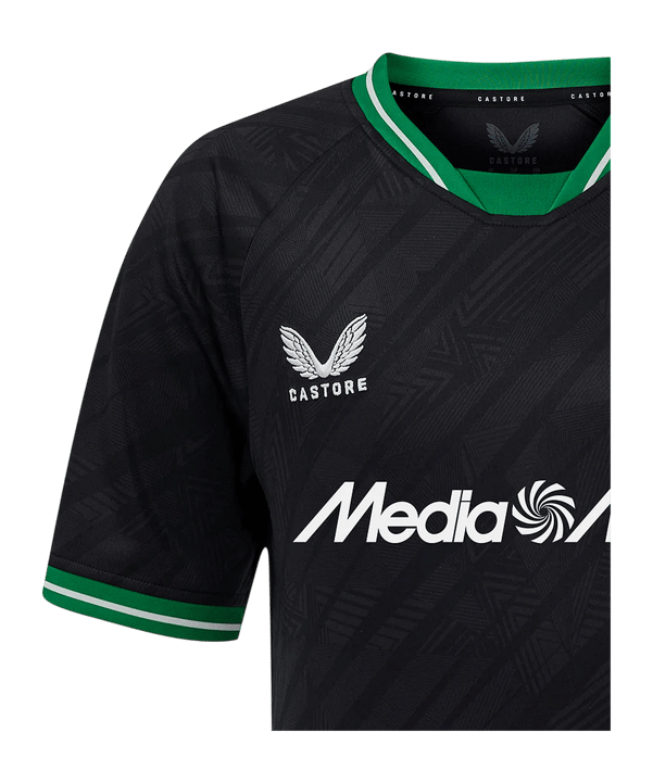 Castore Feyenoord Rotterdam Trikot Away 2024/2025 Kids Schwarz F010 - schwarz