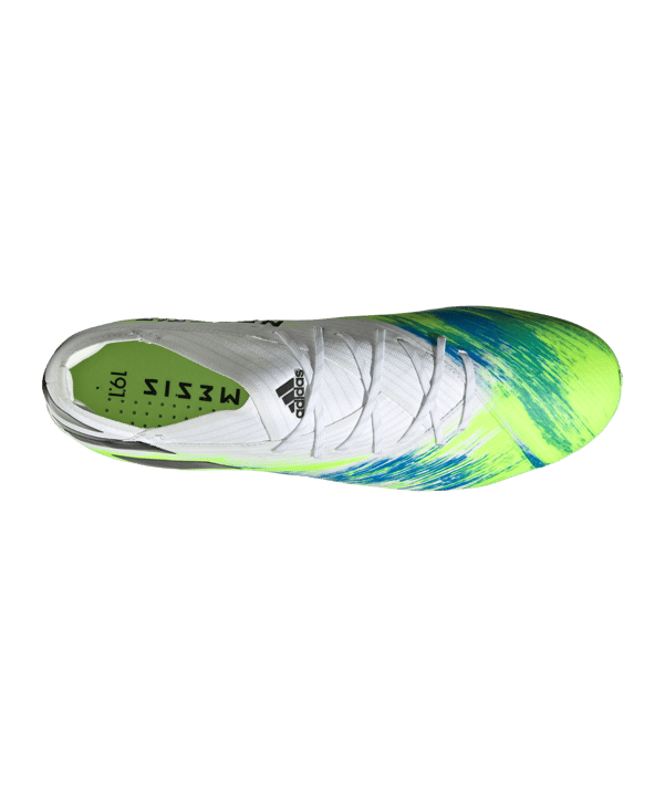 adidas NEMEZIZ Uniforia 19.1 AG Weiss Grün - weiss