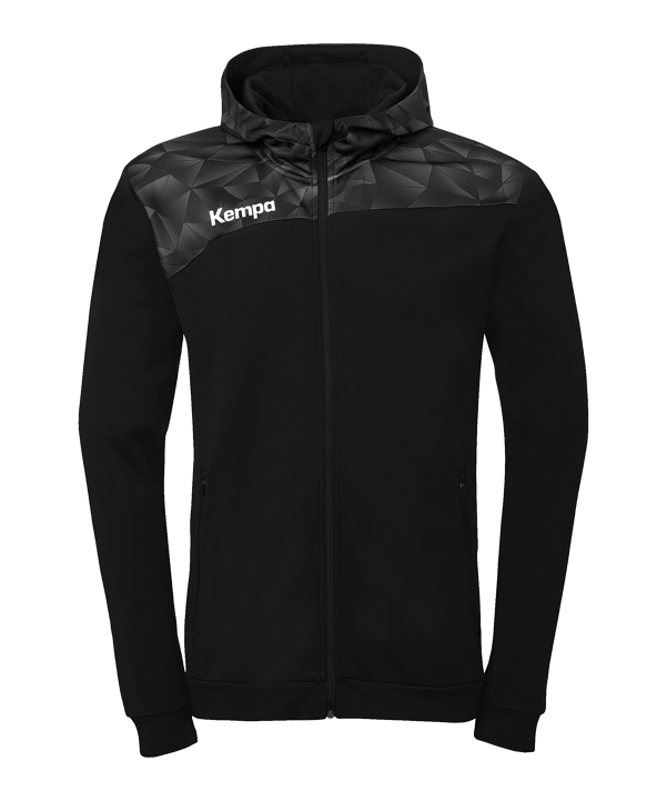 Kempa Athletics 29 Giacca con cappuccio Nero C01 - nero
