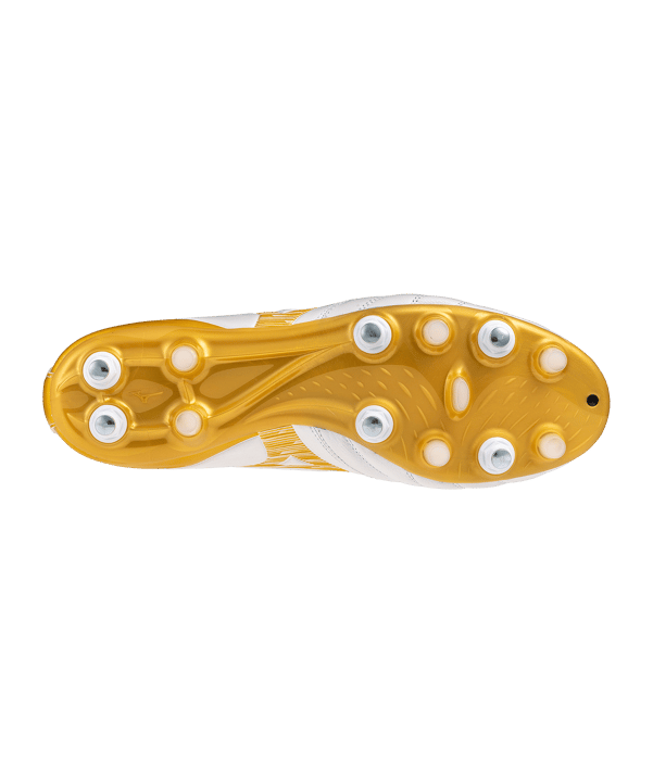 Mizuno Morelia Neo IV Pro SG Bright Gold Weiß F50 - weiss