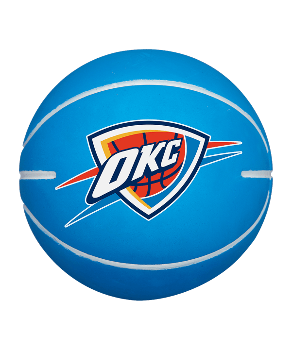 Wilson NBA Oklahoma City Thunder All Team Basketball Indoorball Mehrfarbig - mehrfarbig