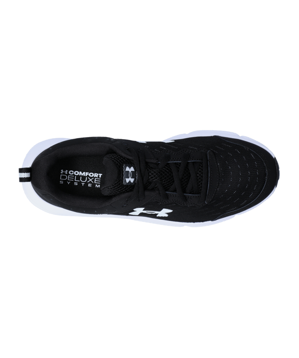 Under Armour Charged Assert 10 Schwarz F001 Laufschuh - schwarz
