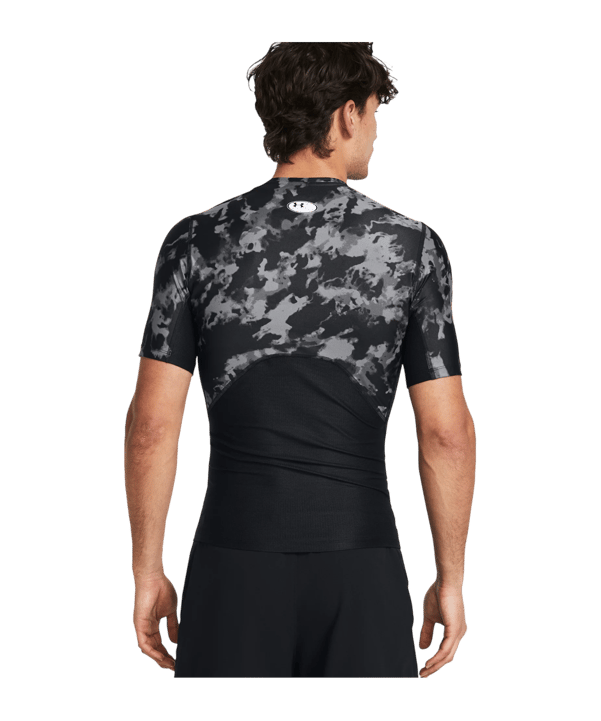 Under Armour HeatGear Isochill Printed T-Shirt - schwarz