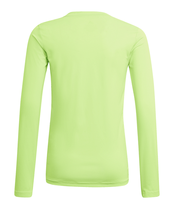 adidas Team Base Top langarm Kids Grün - gruen