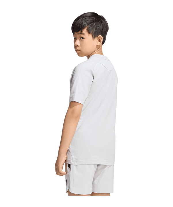 adidas Tiro Travel T-Shirt Kids Grau - grau