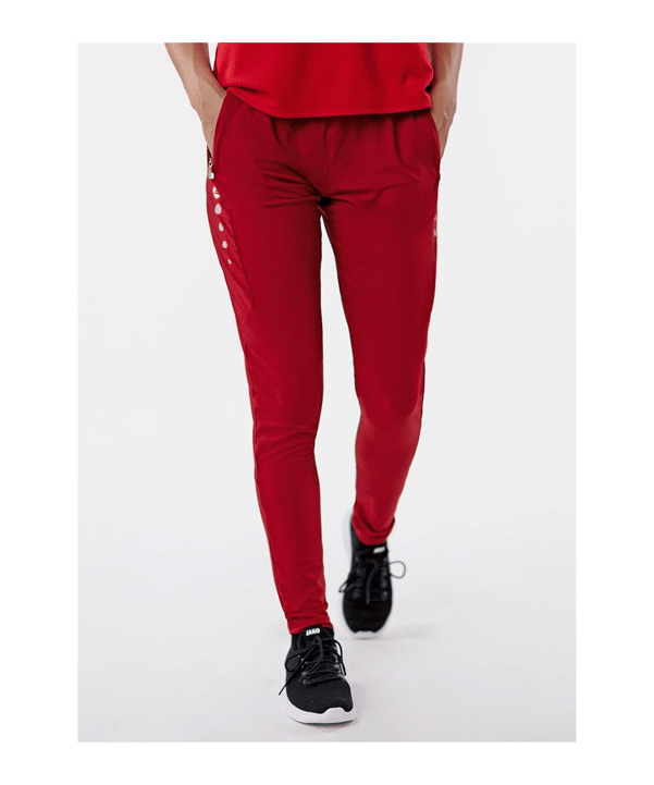 JAKO Premium Trainingsbroek Dames Rood K001 - rood