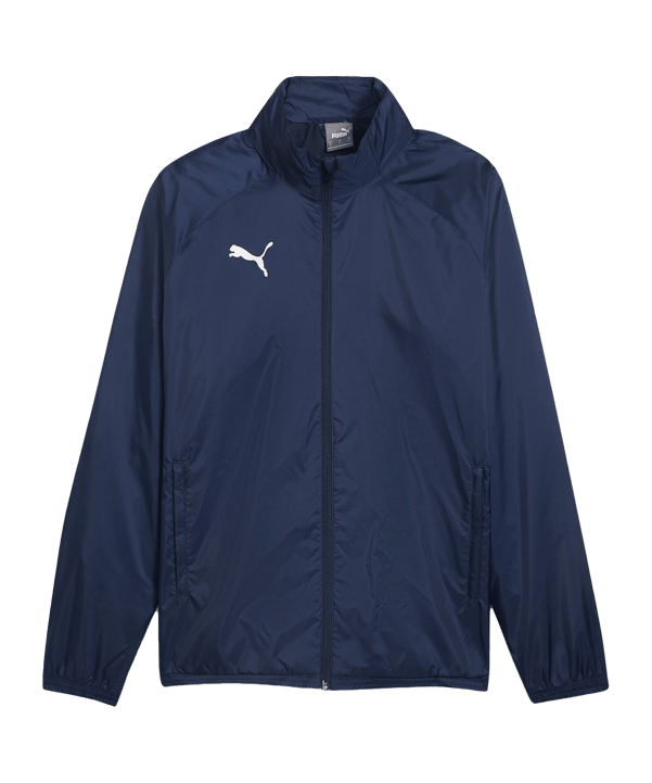 PUMA teamGOAL Allwetterjacke Blau Weiss F06 - blau