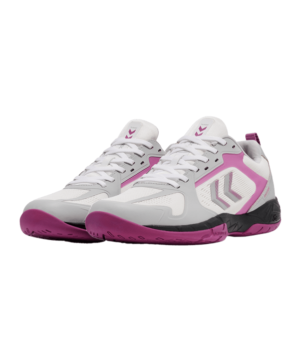 Hummel Speed Court Schuh Weiss F9380 - weiss