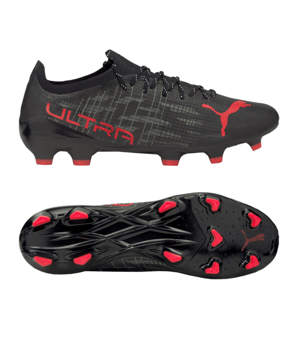 PUMA ULTRA 1.3 Eclipse FG/AG Schwarz Rot F03 - schwarz