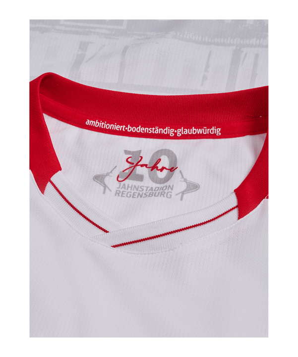 Hummel SSV Jahn Regensburg Trikot Home 2025/2026 Kids Weiß F9001 - weiss