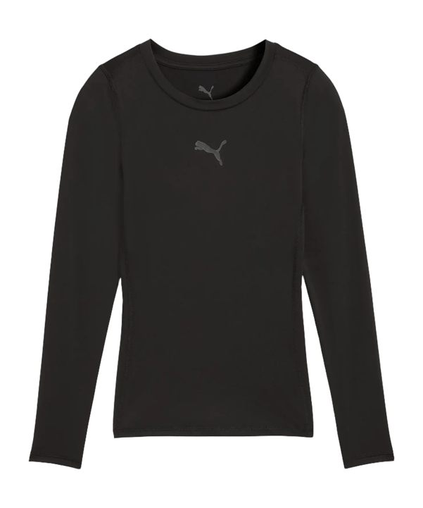 PUMA teamLIGA26 Baselayer LS T-Shirt Kids Schwarz F03 - schwarz